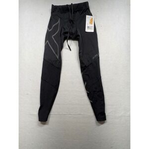 2XU Ignition Shield Compression Tights Black Mens XS Wind Defence Running